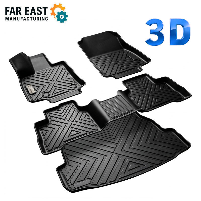 3D TPE Avtomobil Döşəmə Matları